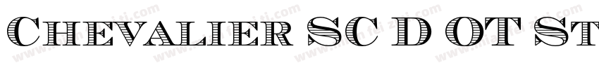 Chevalier SC D OT St字体转换